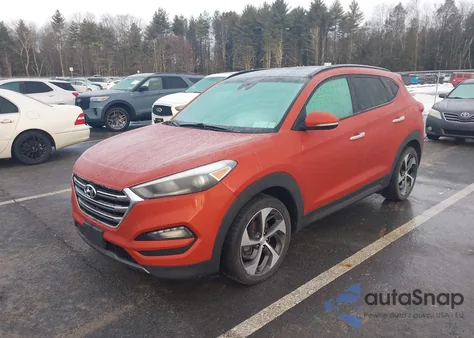 2016 Hyundai Tucson Limited from USA, damaged, VIN KM8J3CA21GU098032